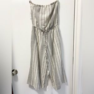 South Moon Under midi stripped jumpsuit size small